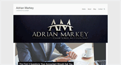 Desktop Screenshot of adrianmarkey.com